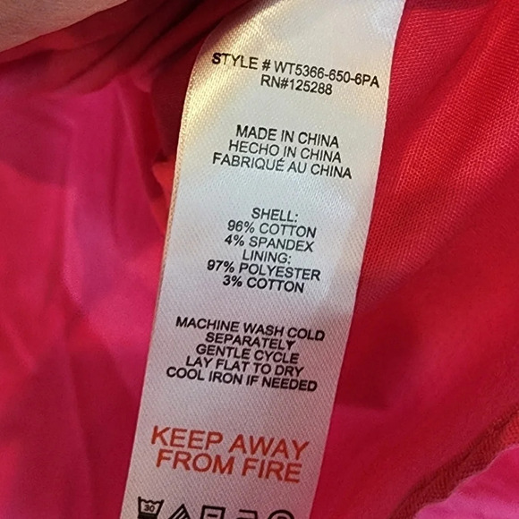 NWT Jason Wu pink cotton teired ruffle belted maxi skirt. Front slit. Large - Picture 16 of 16